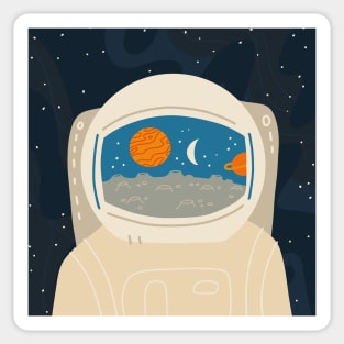 lost in space Sticker